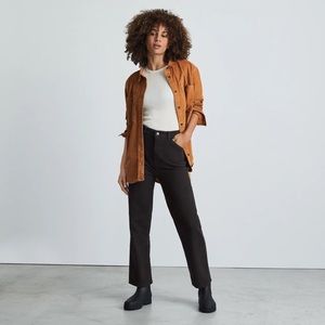 Everlane “the moleskin way-high pant” NWT